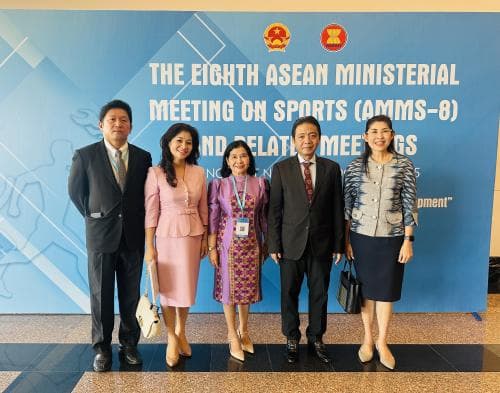 เปิดฉากการประชุมรัฐมนตรีกีฬาอาเซียนครั้งที่ 8 ไทยแสดงวิสัยทัศน์พร้อมเป็นเจ้าภาพ SEA Games 2025