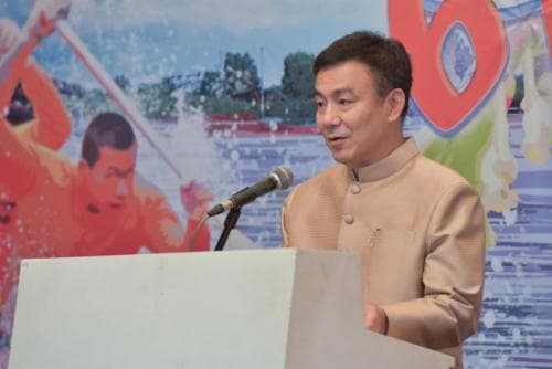 แถลงข่าวศึกเรือยาวชิงจ้าวสายน้ำ (ปลอดเหล้า) ปีที่ 9 ประจำปี 2559