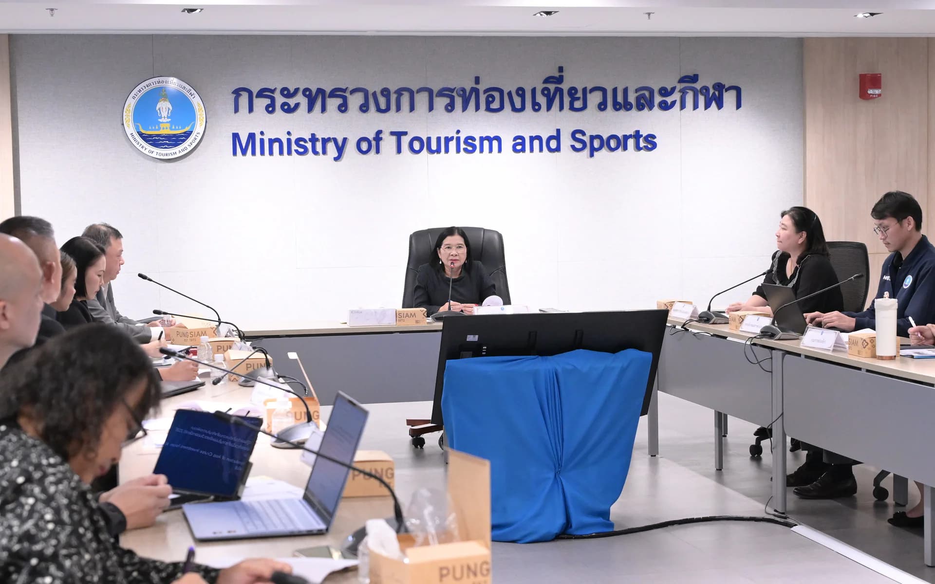 การประชุมคณะทำงานเฉพาะกิจด้านการท่องเที่ยวเรือสำราญไทย - สิงคโปร์ ฝ่ายไทย ครั้งที่ 1/2569