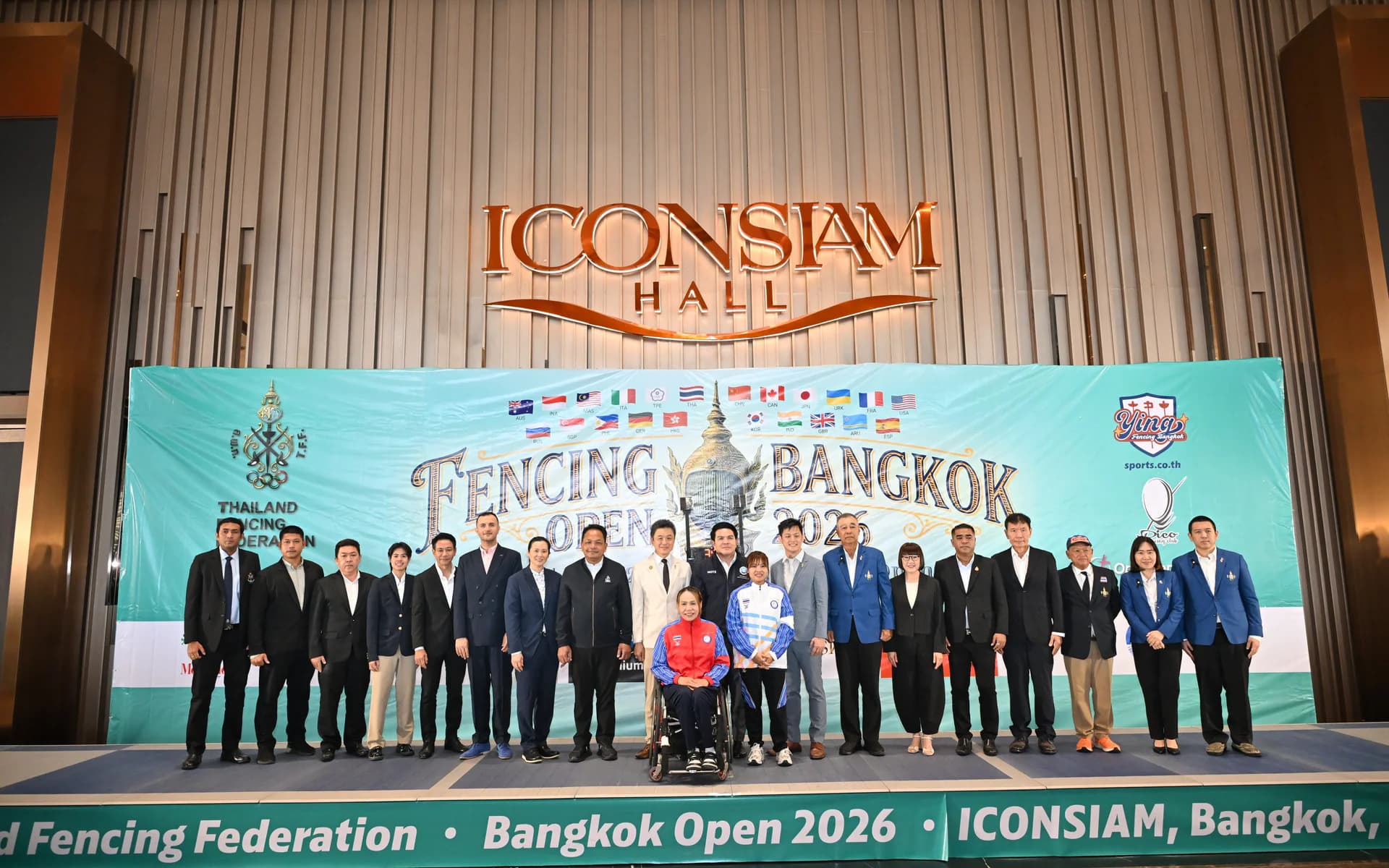 “รมว.สุรศักดิ์” เปิดศึกฟันดาบนานาชาติ รายการ Bangkok Open 2026 ดันไทยสู่ศูนย์กลางกีฬาโลก