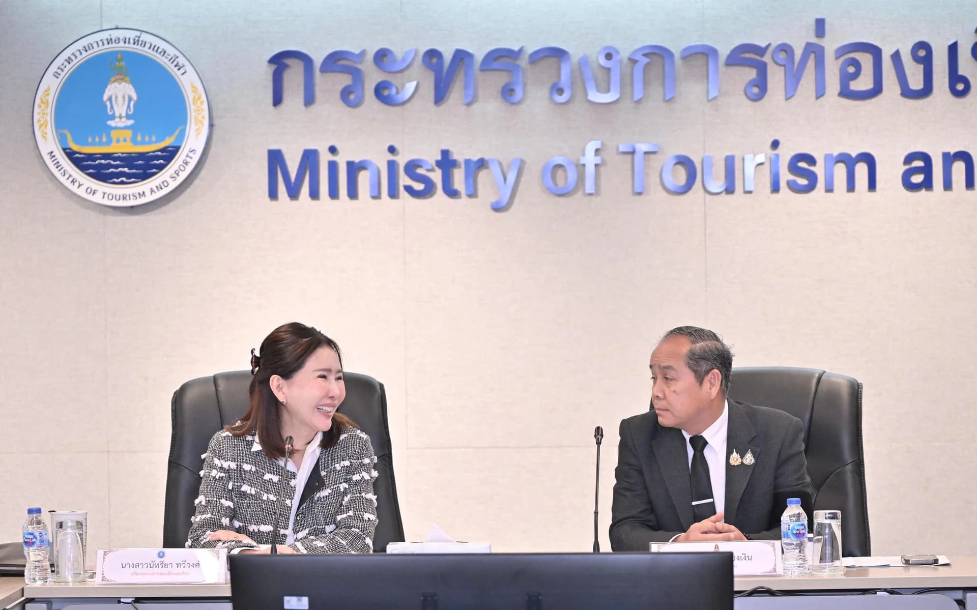 ปลัดฯ นัทรียา เดินหน้าปรับโครงสร้างภาครัฐ จับมือปลัดกระทรวงวัฒนธรรม วางรากฐานบูรณาการ “ท่องเที่ยว–วัฒนธรรม” ขับเคลื่อนยุทธศาสตร์ชาติ เพิ่มศักยภาพเศรษฐกิจสร