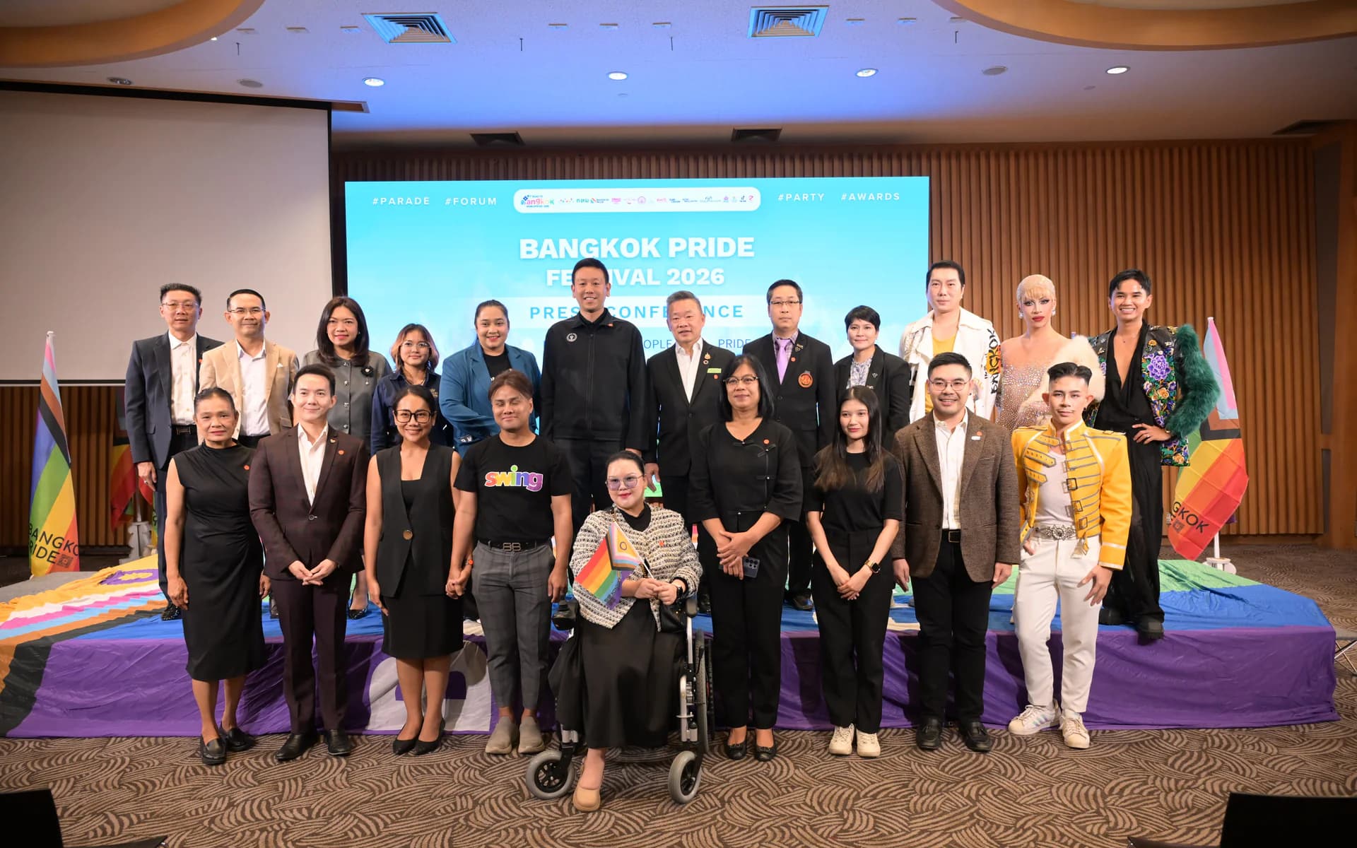 กระทรวงการท่องเที่ยวและกีฬา ร่วมแถลงข่าว Bangkok Pride Festival 2026 และลงนาม MOU เสริมศักยภาพไทยสู่การเป็นเจ้าภาพ WorldPride
