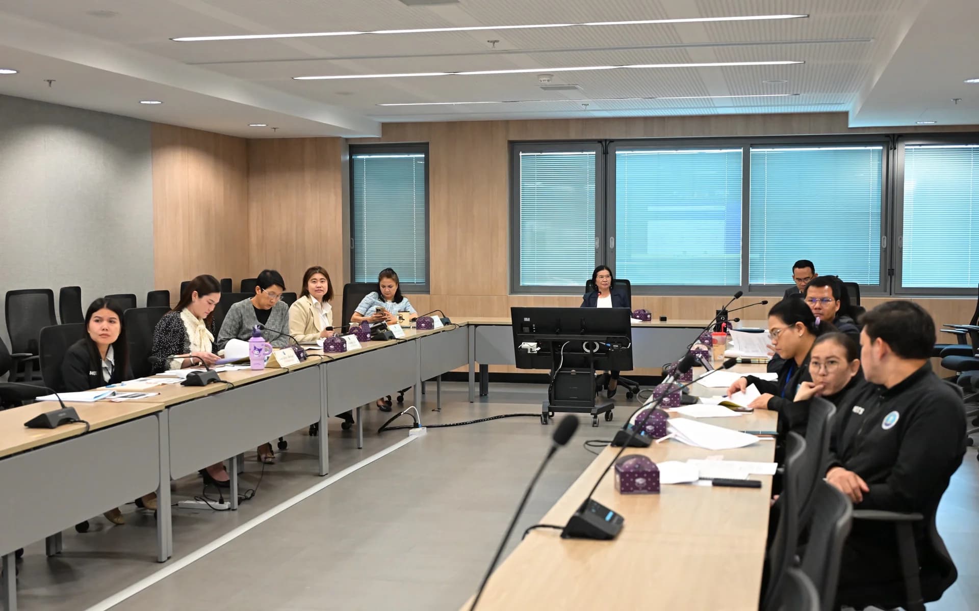 รองปลัดฯ วนิดา ประชุม Wellness Team ในฐานะหน่วยงานนำร่องโครงการสร้างเสริมสุขภาวะองค์กร เพื่อขับเคลื่อนนโยบายรัฐ ยกระดับคุณภาพชีวิตบุคลากรสู่การพัฒนาองค์กร