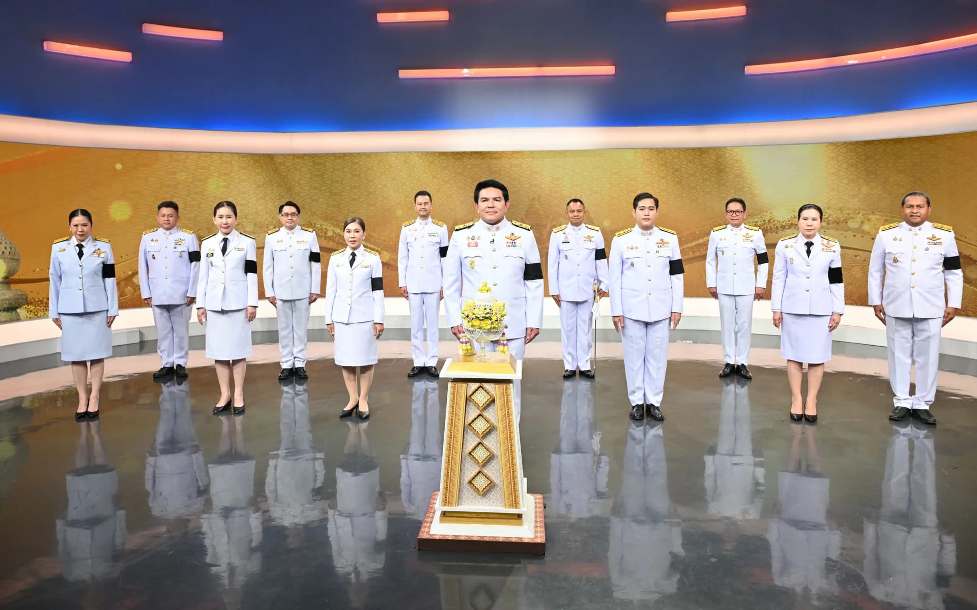 รมว.ท่องเที่ยวและกีฬา นำคณะผู้บริหารกระทรวงฯ บันทึกเทปถวายพระพรชัยมงคล เนื่องในโอกาสวันเฉลิมพระชนมพรรษาพระบาทสมเด็จพระเจ้าอยู่หัว