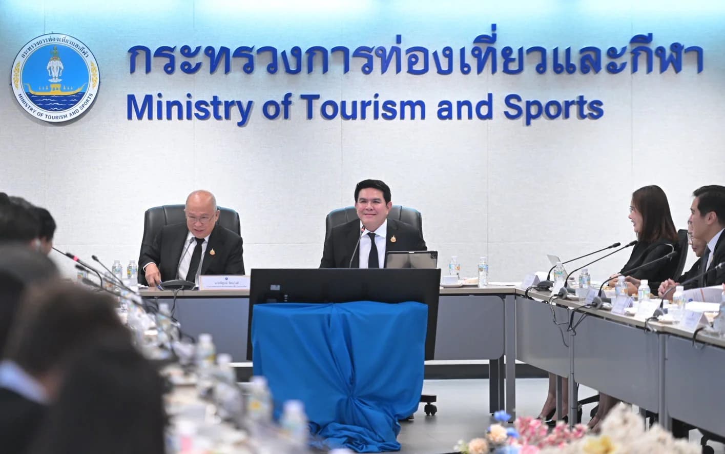 “รมว.สุรศักดิ์” นั่งหัวโต๊ะ ถก กมธ.วุฒิสภา ผนึกกำลังยกระดับอุตสาหกรรมท่องเที่ยวและกีฬาไทย สู่การเติบโตอย่างมีคุณภาพและยั่งยืน