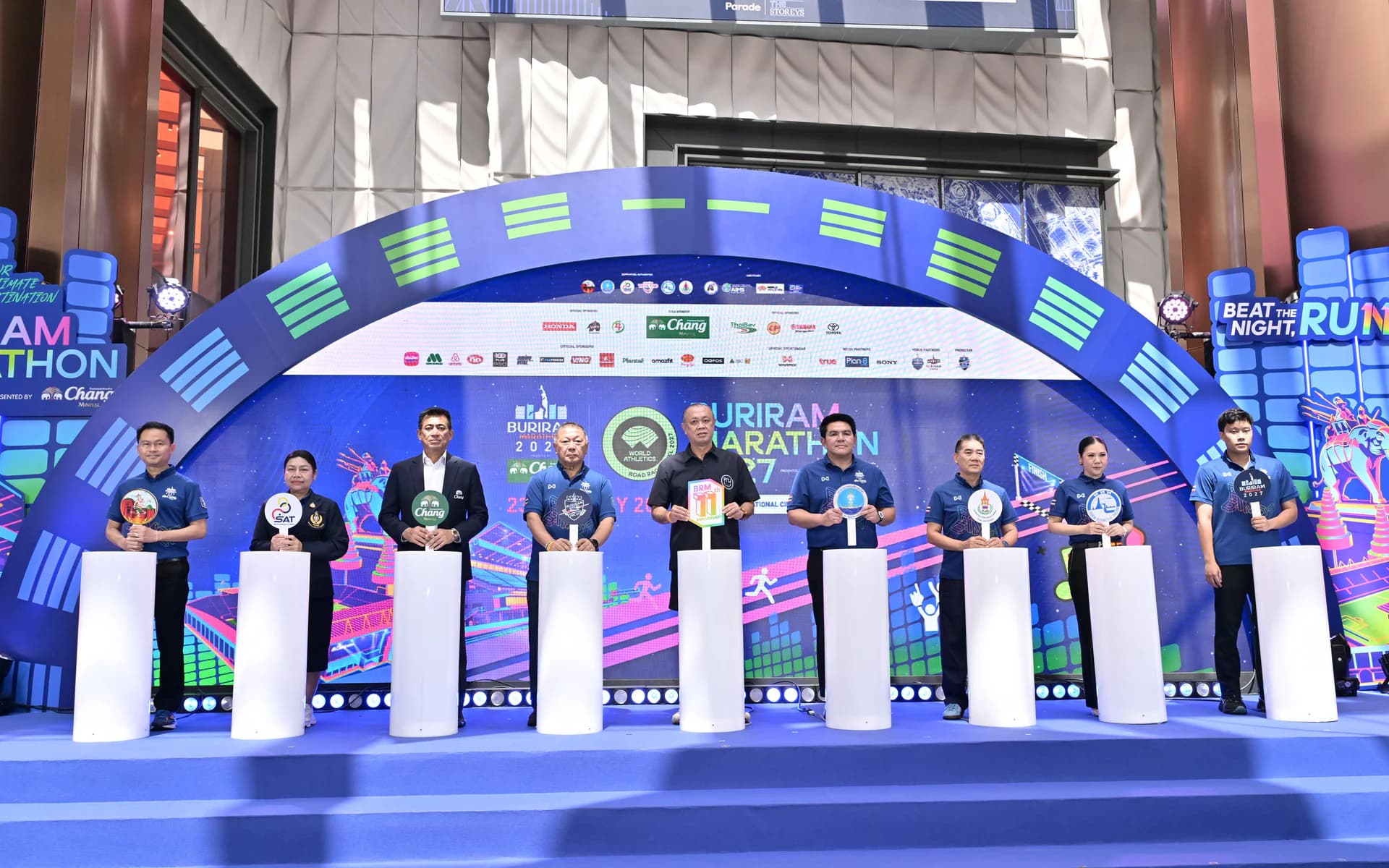รมว.การท่องเที่ยวและกีฬา ร่วมแถลงข่าว "บุรีรัมย์ มาราธอน 2027" ชูศักยภาพ Sports Tourism ดันไทยสู่ Marathon Destination แห่งเอเชีย