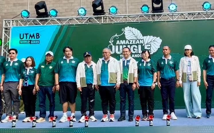 “เปิดศึกเทรลโลกที่เบตง! ผู้ช่วยปลัดฯ ร่วมปล่อยตัว Betong 100M ใน Amazean Jungle Thailand by UTMB 2026”