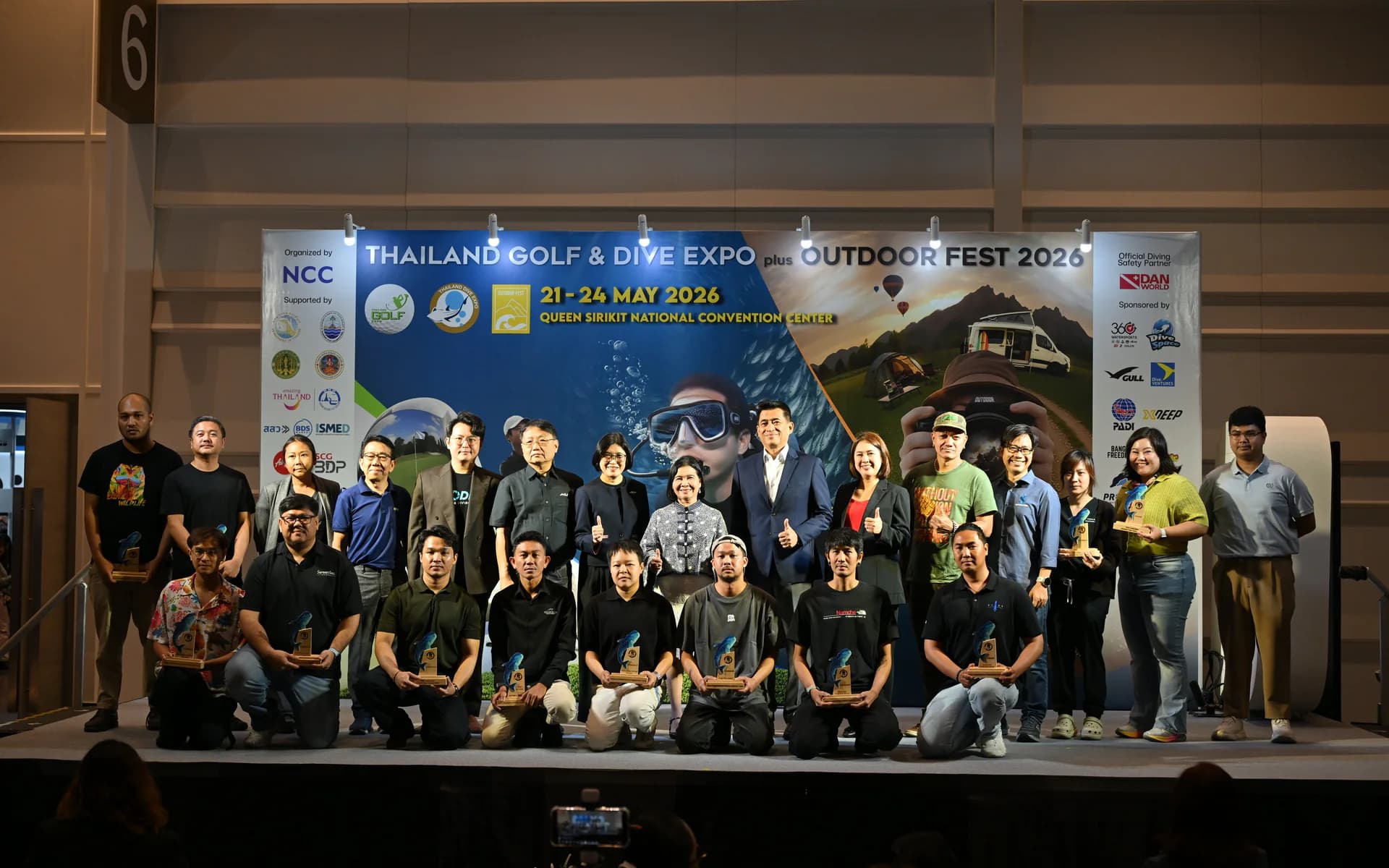 “รองปลัดฯ วนิดา” เปิดมหกรรม “Thailand Golf & Dive Expo plus Outdoor Fest 2026” ดันไทยสู่ฮับท่องเที่ยวไลฟ์สไตล์ระดับโลก คาดเงินสะพัดกว่า 200 ล้านบาท