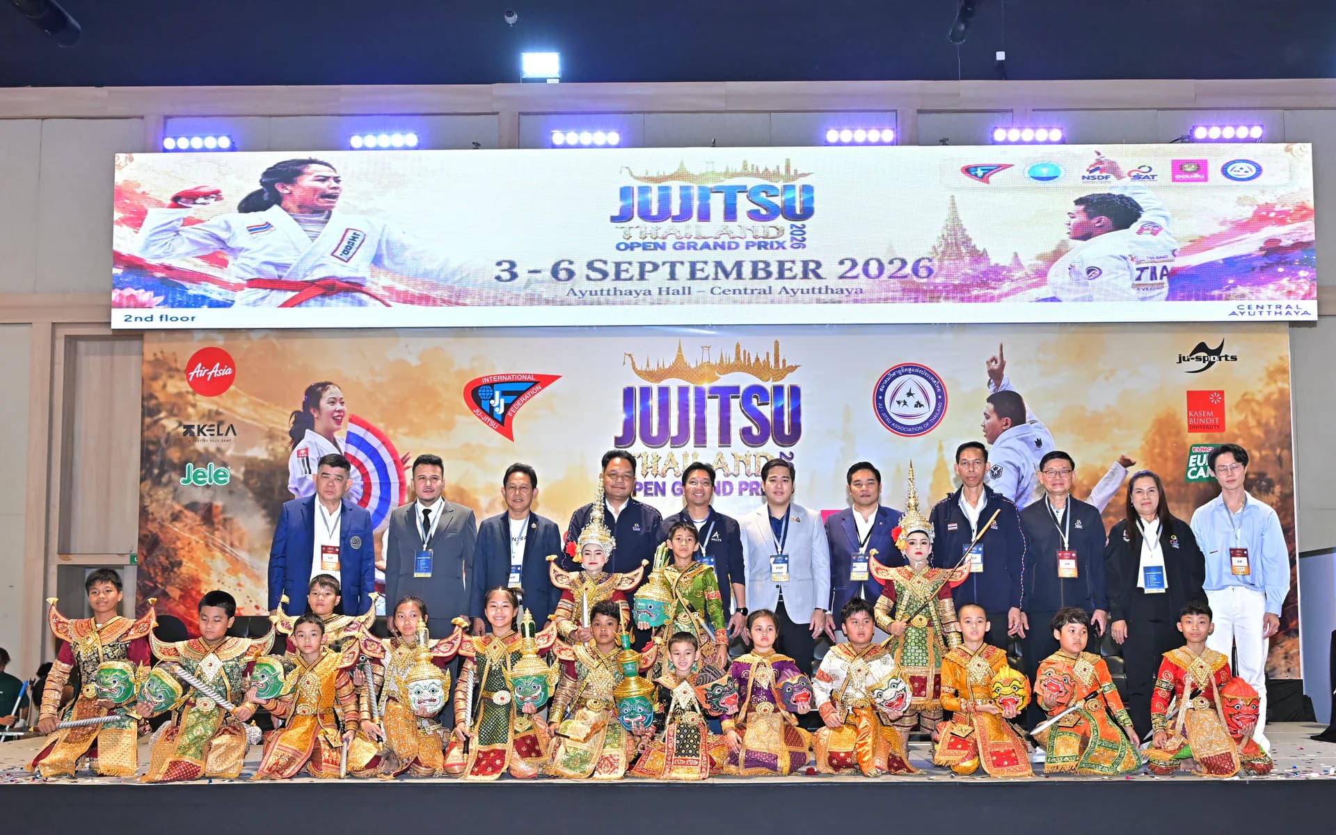“รมว.สุรศักดิ์” มอบ “เลขาฯ พัสกร ” เปิดการแข่งขันกีฬายูยิตสู Thailand Open Grand Prix 2026 ชู Sports Tourism กระตุ้นเศรษฐกิจ สร้างรายได้สู่ท้องถิ่น