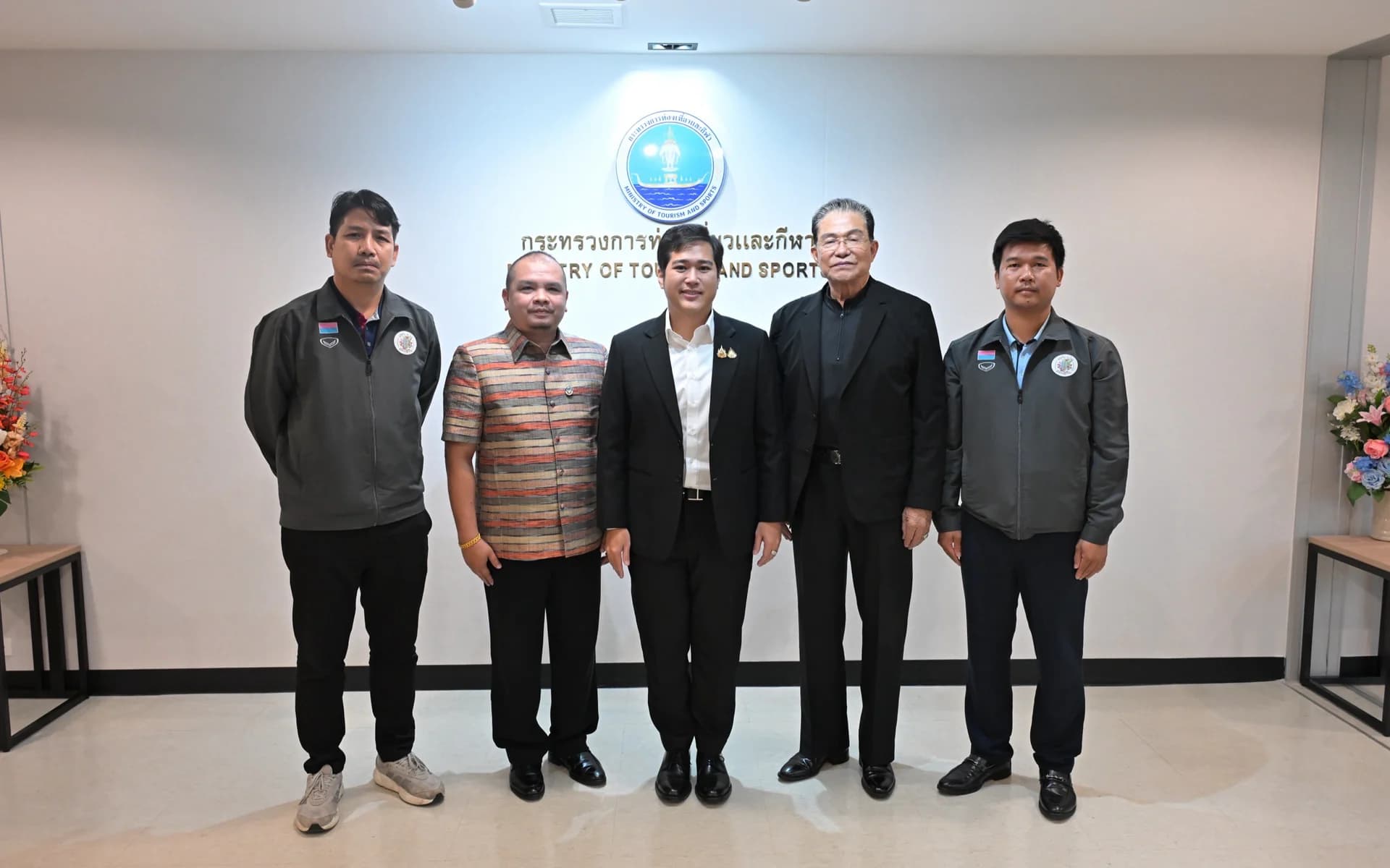 เลขานุการ.รมว ท่องเที่ยวและกีฬา พร้อมสนับสนุนฟุตวอลเลย์ไทยสู่การเติบโตอย่างยั่งยืน สร้างโอกาสนักกีฬา พัฒนากีฬาเพื่อประชาชน