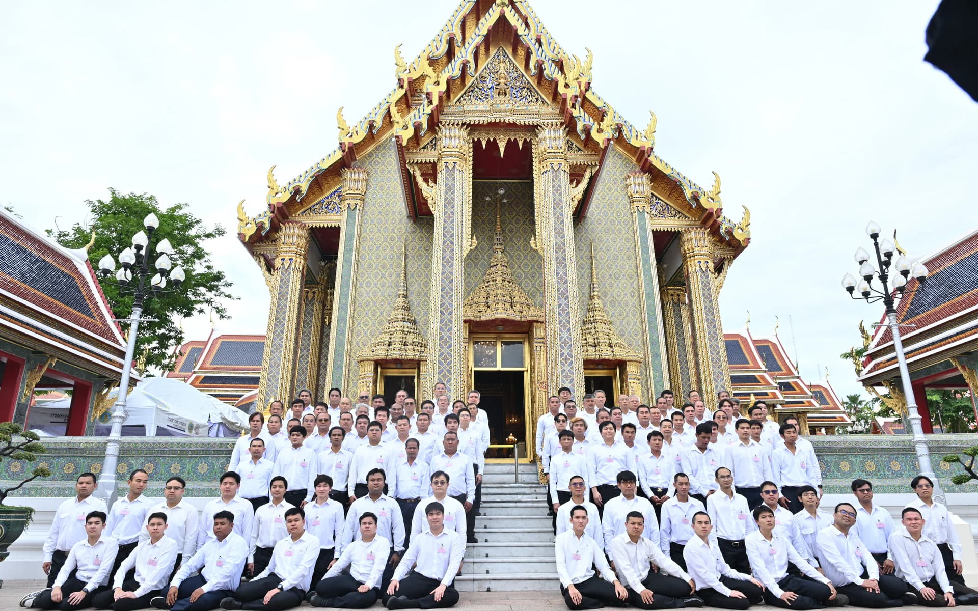 กระทรวงการท่องเที่ยวและกีฬา ร่วมโครงการบรรพชาอุปสมบทในพระสังฆราชูปถัมภ์ ถวายพระกุศลแด่ สมเด็จพระเจ้าลูกเธอ เจ้าฟ้าพัชรกิติยาภา นเรนทิราเทพยวดี กรมหลวงราชสา