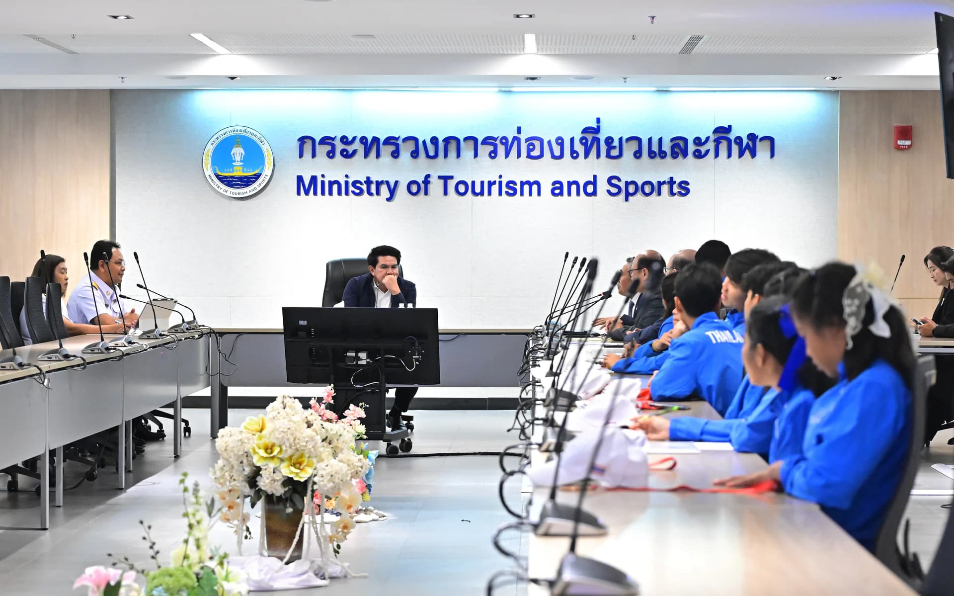 รมว.สุรศักดิ์ ให้การต้อนรับคณะผู้แทนสมาคมกีฬาสเปเชียลโอลิมปิคแห่งประเทศไทย เดินหน้าพัฒนากีฬา Unified Sports สู่เวทีนานาชาติ
