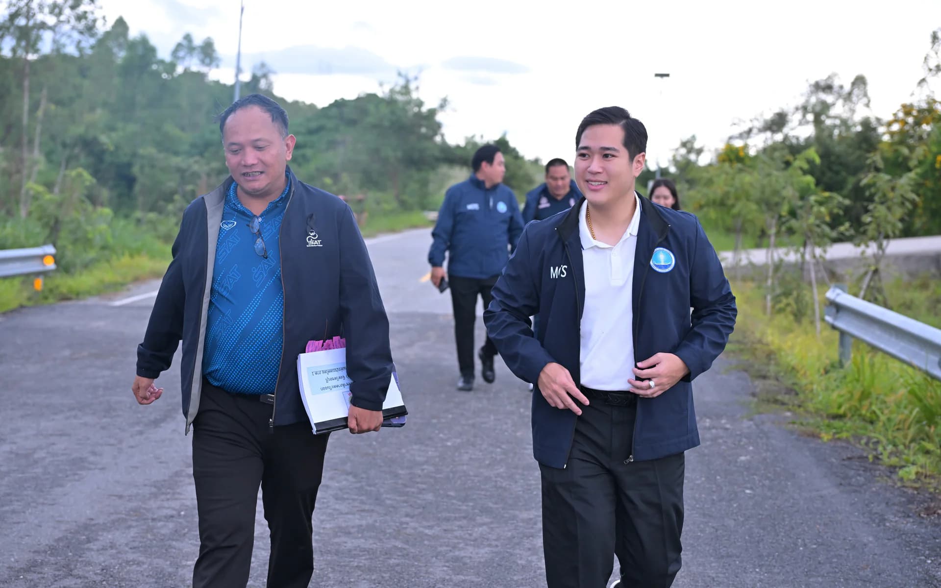 เลขานุการ รมว.ท่องเที่ยวและกีฬา ตรวจความพร้อมสนามกีฬาห้วยใหญ่ รับทราบข้อจำกัด พร้อมผลักดันแนวทางพัฒนาพื้นที่รองรับนักกีฬาและประชาชน