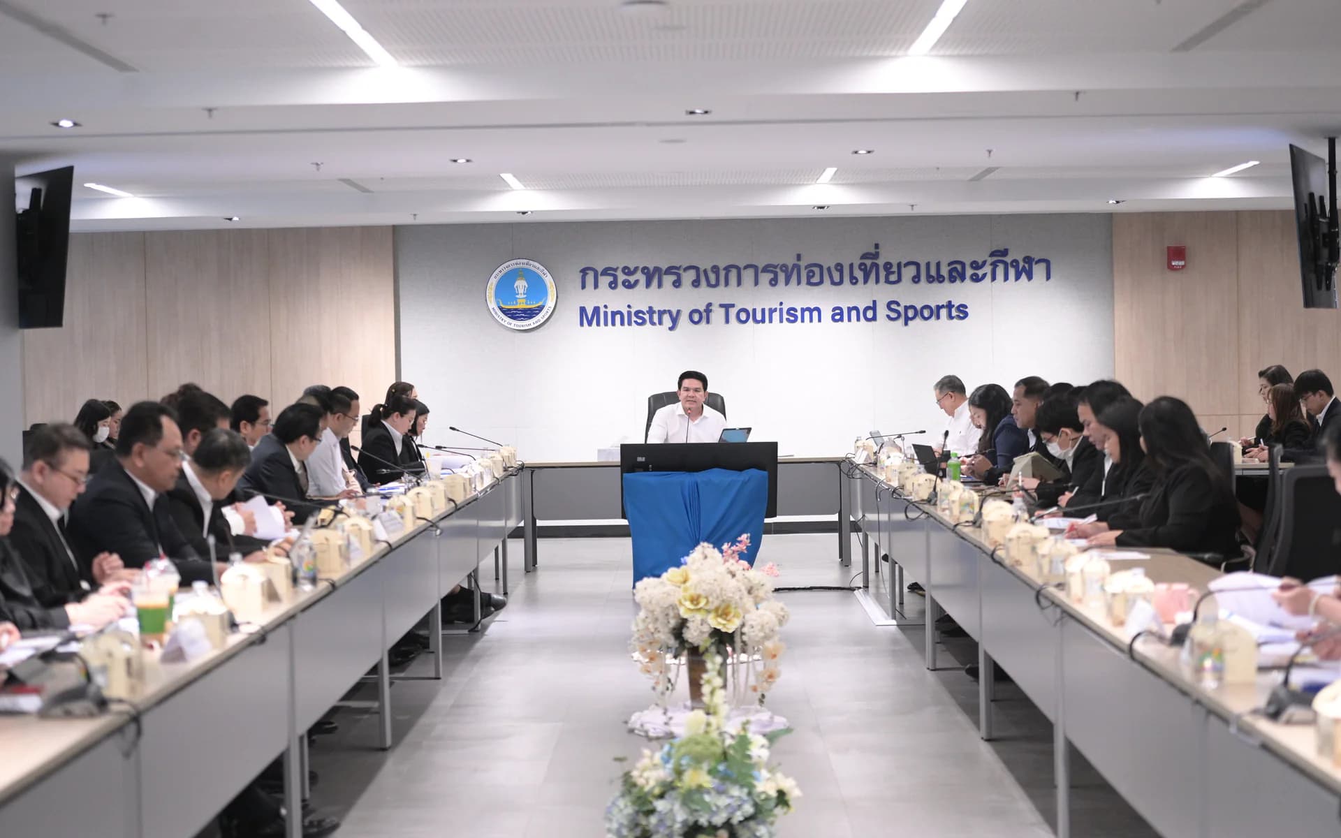 รัฐมนตรีว่าการท่องเที่ยวและกีฬา มอบนโยบาย จุดเน้นในการจัดทำคำของบประมาณรายจ่ายประจำปีงบประมาณ พ.ศ. 2570