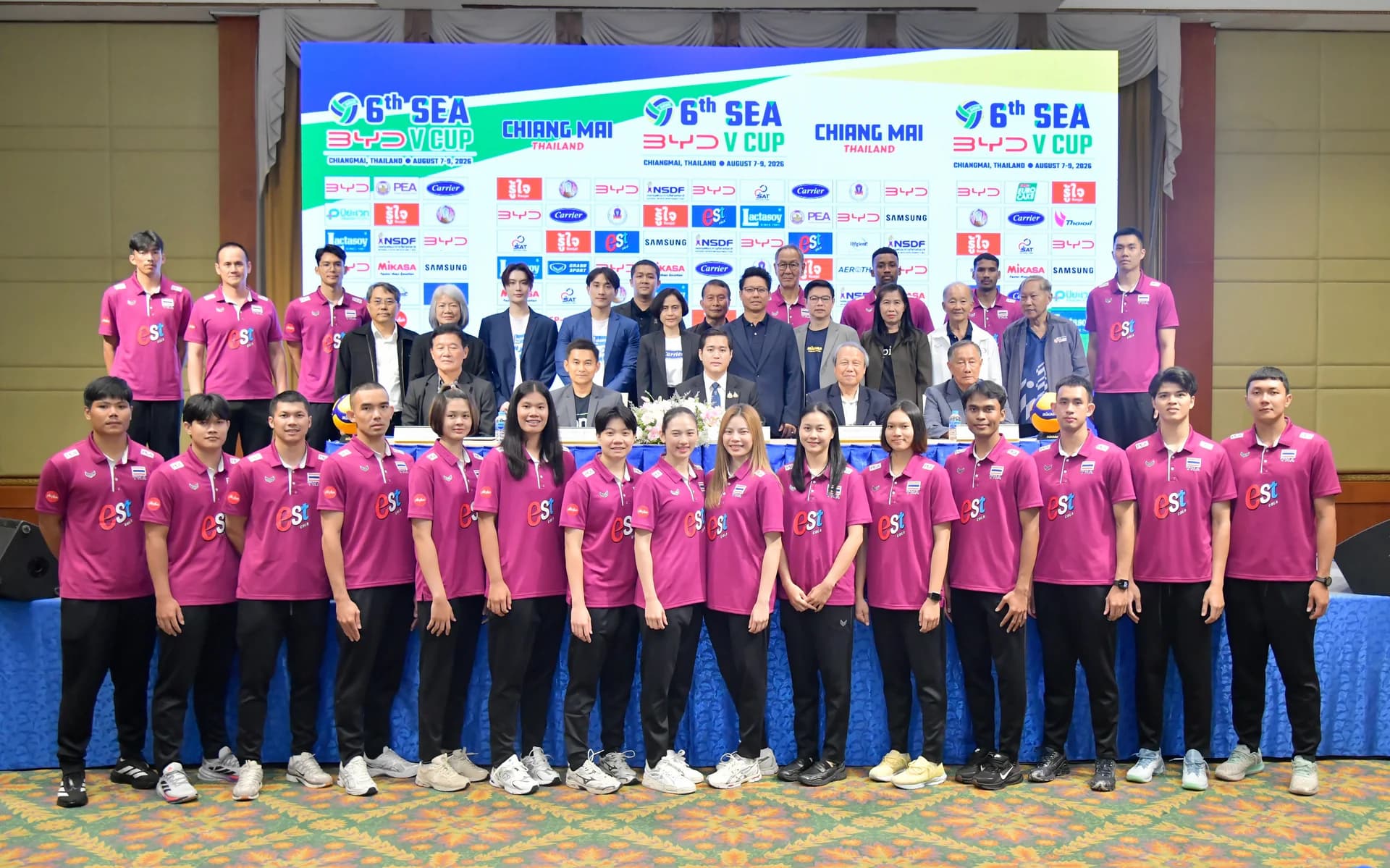 "ท่องเที่ยวและกีฬา" หนุนศึก BYD DMI 6th SEA V CUP ดันไทยสู่ศูนย์กลางกีฬานานาชาติ