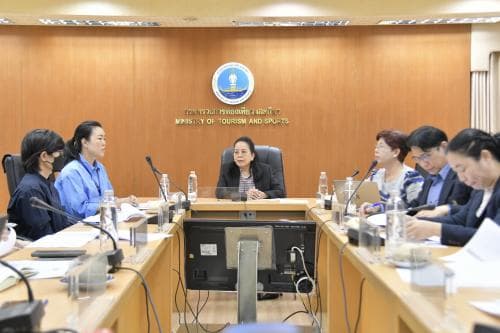 การประชุมเพื่อจัดทำแผนปฏิบัติการส่งเสริมคุณธรรมกระทรวงการท่องเที่ยวและกีฬา ประจำปีงบประมาณ พ.ศ. 2567