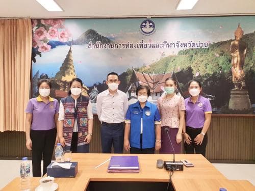 การตรวจแนะนำการปฏิบัติงานด้านการเงิน บัญชี พัสดุและการบริหารงาน การควบคุมภายในของสำนักงานการท่องเที่ยวและกีฬาจังหวัดน่าน