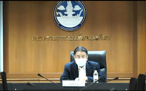 ประชุมคณะทำงานแบ่งส่วนราชการภายในสำนักงานปลัดกระทรวงการท่องเที่ยวและกีฬา ครั้งที่ 2/2564 
