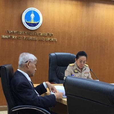 การประชุมคณะกรรมการกำกับการประเมินผลการปฏิบัติราชการของส่วนราชการในกระทรวงการท่องเที่ยวและกีฬา 