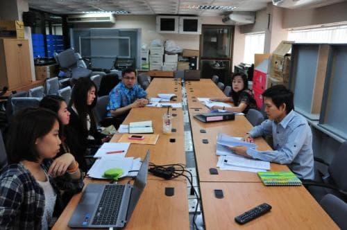 ประชุมตรวจรับเว็บไซต์งวดที่ 1
