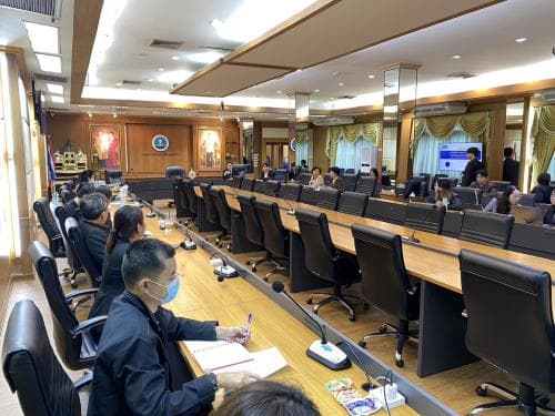 ประชุมการปฏิบัติตามกฎหมายคุ้มครองข้อมูลส่วนบุคคล (Kick-off Meeting) และอบรมเชิงปฏิบัติการ (Workshop) การจัดทำบันทึกรายการกิจกรรมการประมวลผลข้อมูลส่วนบุคคล (RoPA)