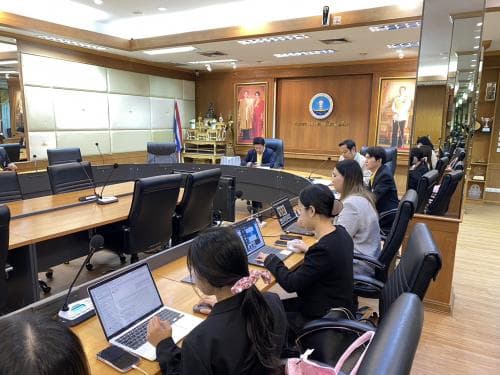 ประชุมชี้แจงเอกสารทางกฎหมายที่จำเป็นในการปฏิบัติตามกฎหมายคุ้มครองข้อมูลส่วนบุคคล