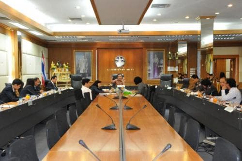 ประชุมการดำเนินงานศูนย์ปฏิบัติการกระทรวง(moc)ครั้งที่ 1/2555