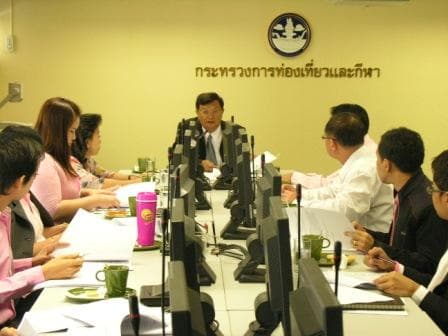 ประชุมกรรมการกำกับการทำงานของที่ปรึกษาฯ