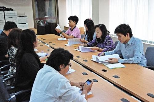 ประชุมมาตรการและแนวทางประหยัดการใช้น้ำ ของศูนย์เทคโนโลยีสารสนเทศและการสื่อสาร