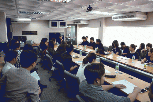 การประชุมหารือการใช้งานระบบสารบรรณอิเล็กทรอนิกส์ของสป.กก.
