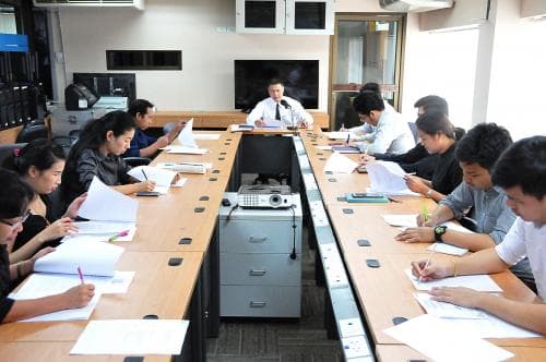 การประชุมข้าราชการ และเจ้าหน้าที่ศูนย์เทคโนโลยีสารสนเทศและการสื่อสาร