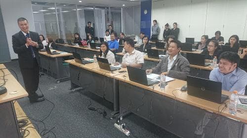 การฝึกอบรม ICT หลักสูตรที่ 8 การใช้ตารางคำนวณ (MS Excel)