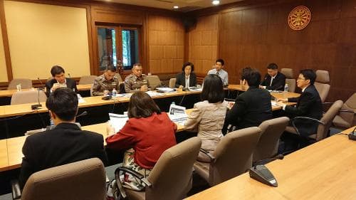 การประชุมเพื่อรับฟังความคิดเห็นเกี่ยวกับผลการศึกษาวิจัยร่างแผนพัฒนาดิจิทัลเพื่อเศรษฐกิจและสังคม ภายใต้ภารกิจของกระทรวงการท่องเที่ยวและกีฬา พ.ศ. 2561 - 2565