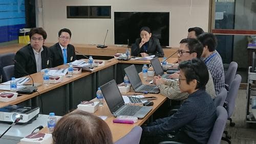 การประชุมหารือแนวทางการดำเนินโครงการการประเมินความพึงพอใจของประชาชนต่อการให้บริการของหน่วยงานภาครัฐและโครงการยกเลิกสำเนาเอกสาร