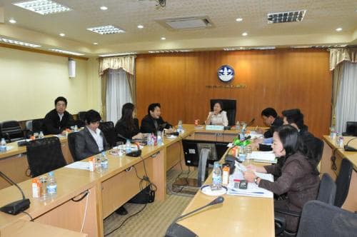 ประชุมการจัดทำแผนบริหารความเสี่ยงด้านเทคโนโลยีสารสนเทศ