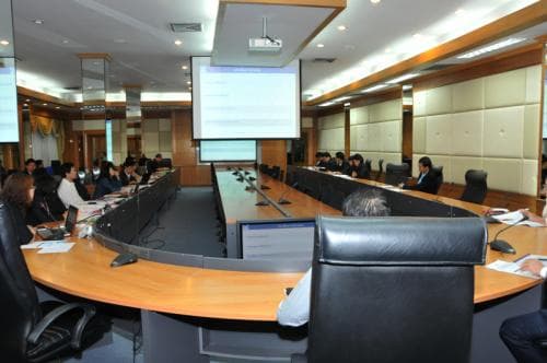 ประชุมโครงการจัดจ้างที่ปรึกษาทำการค้นคว้า รวบรวม ศึกษา วิเคราะห์ แสดงข้อมูลเชิงสถิติที่เกี่ยวข้องด้านการท่องเที่ยวและกีฬา