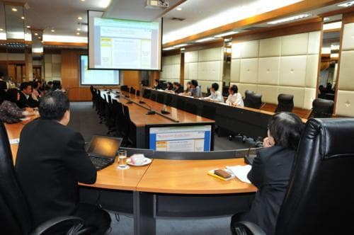 การฝึกอบรมโครงการพัฒนาบุคลากรด้านเทคโนโลยีสารสนเทศและการสื่อสาร ประจำปี พ.ศ.๒๕๕๖