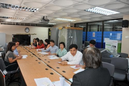 ประชุมศูนย์เทคโนโลยีสารสนเทศและการสื่อสารครั้งที่ ๖/๒๕๕๖