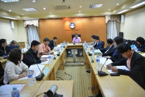 ประชุมคณะทำงานปรับปรุงและพัฒนากฎหมายของกระทรวงการท่องเที่ยวและกีฬาเพื่อรองรับการเข้าสู่ประชาคมอาเซียน