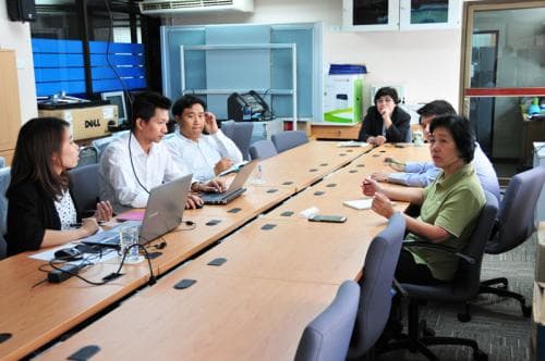 ประชุมปรับปรุงหน้าเว็บไซต์กระทรวงการท่องเที่ยวและกีฬา