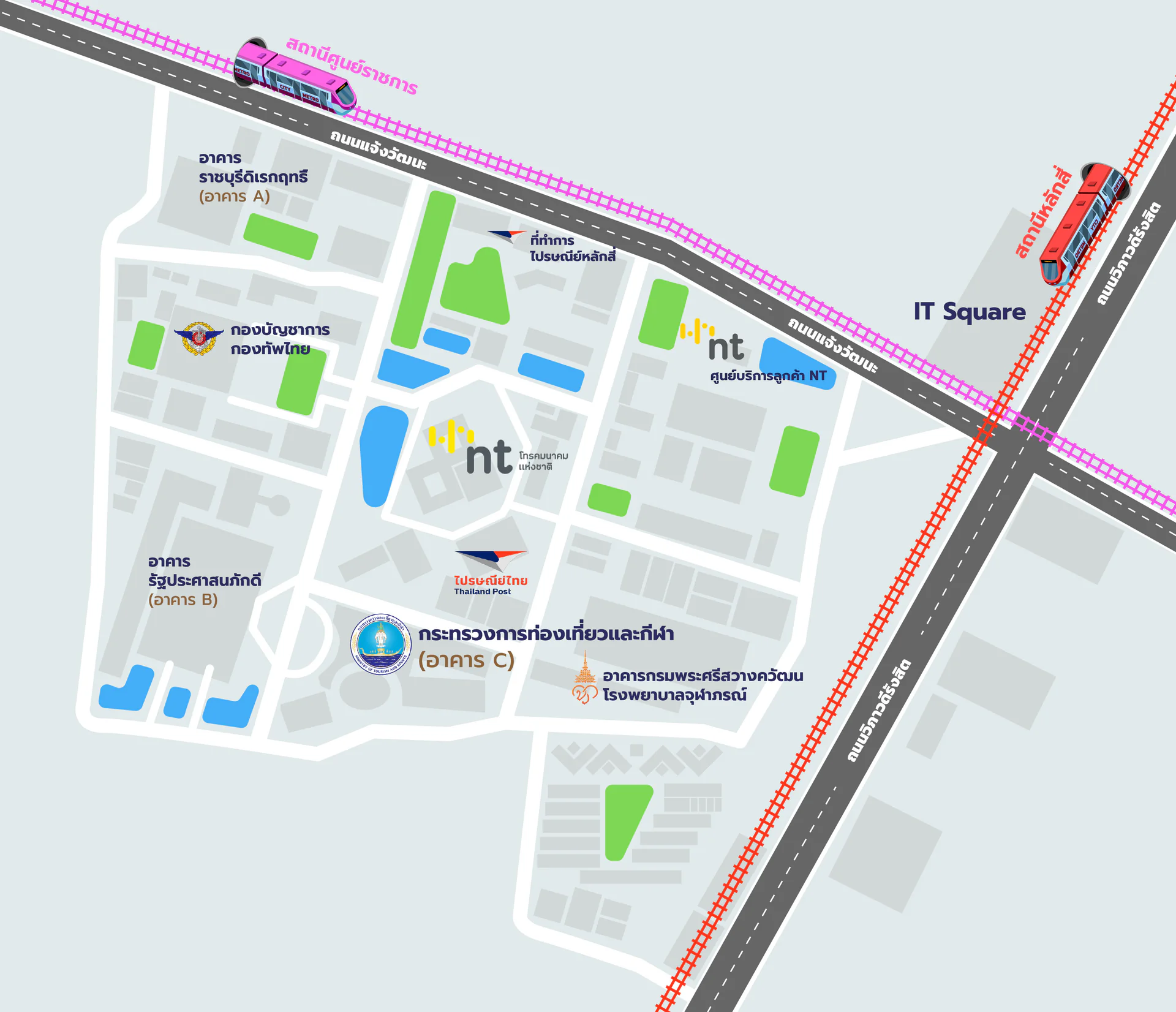 แผนที่สำนักงาน