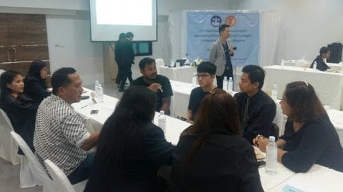 การประชุมกลุ่มย่อย (Focus Group) ครั้งที่ 1 วันที่ 18 กรกฎาคม 2560 นำเสนอรูปแบบทางธุรกิจและระดมความเห็นในการจัดทำรายงานภาวะเศรษฐกิจการท่องเที่ยวของการท่องเที่ยวเชิงสุขภาพ