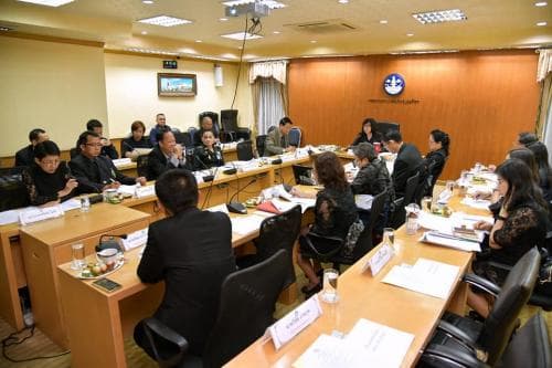 การประชุมคณะทำงานปรับปรุงแผนพัฒนาการกีฬาแห่งชาติ ครั้งที่ 2/2562