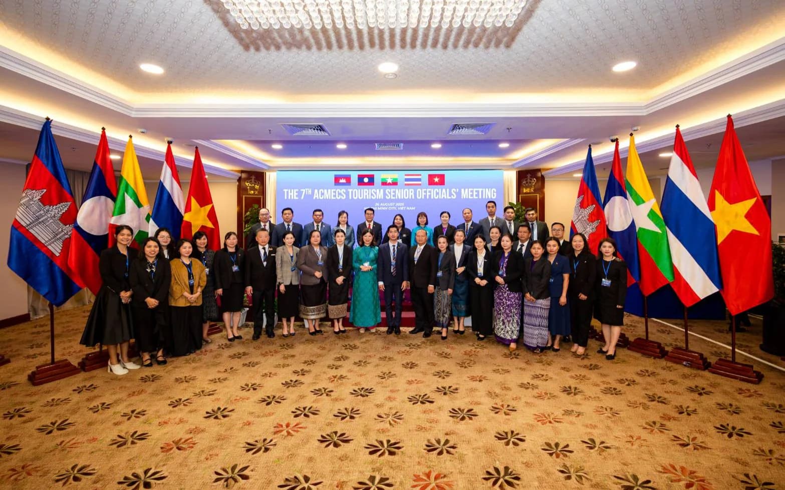 การประชุมเจ้าหน้าที่อาวุโสด้านการท่องเที่ยว ACMECS ครั้งที่ 7 เดินหน้าความร่วมมือ “Five Countries, One Destination”