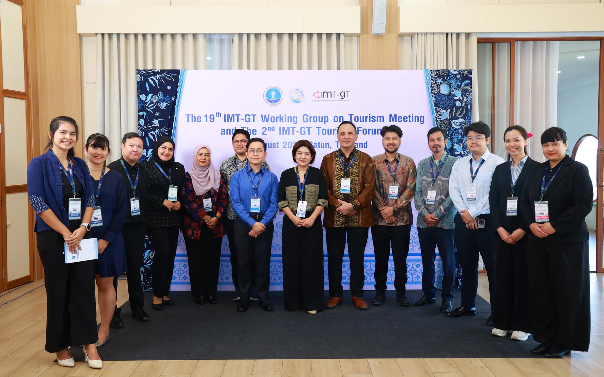 ผู้แทนกองยุทธศาสตร์และแผนงานเข้าร่วมการประชุมคณะทำงานสาขาการท่องเที่ยว IMT-GT ครั้งที่ 19 ณ จังหวัดสตูล