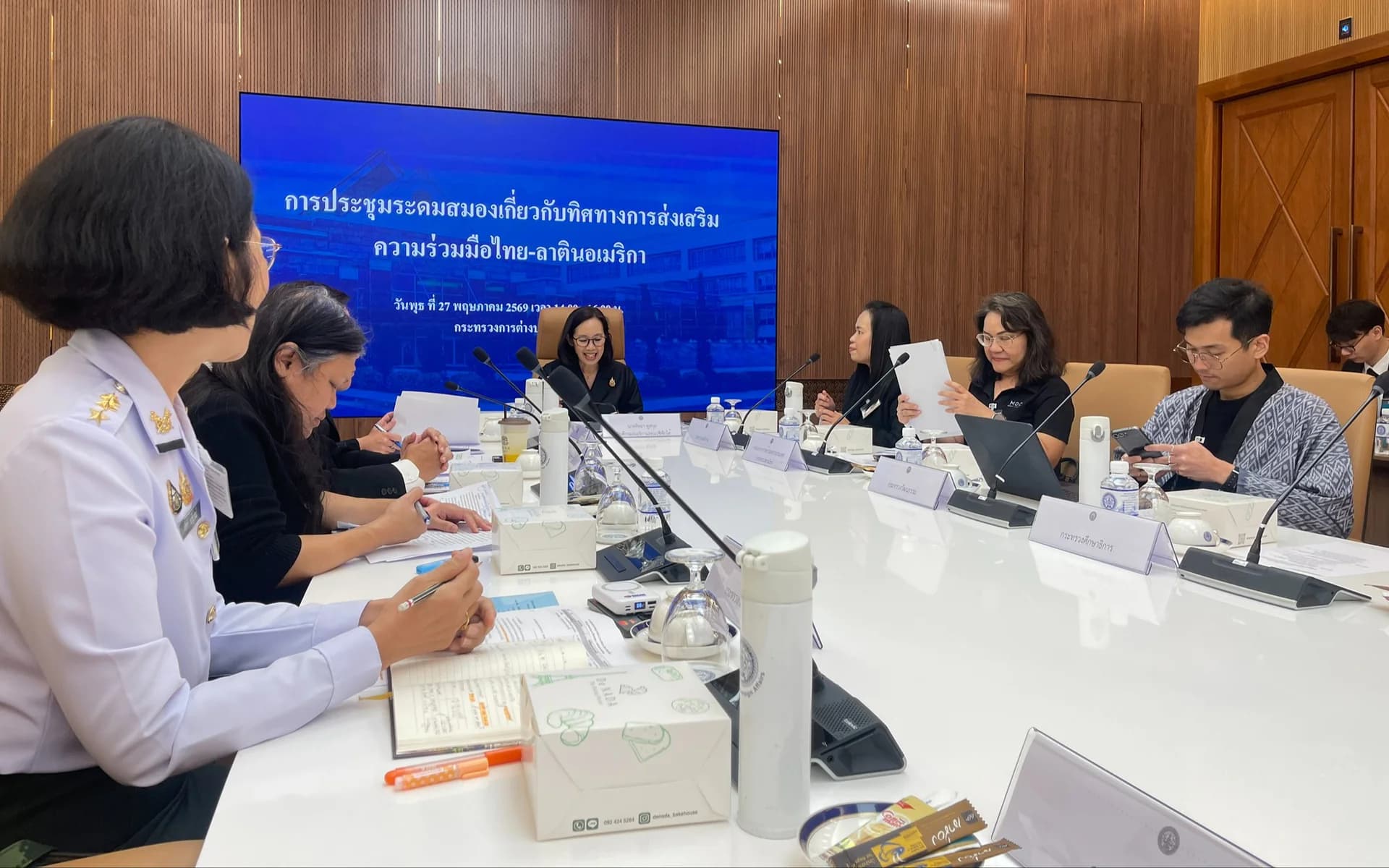 กองนโยบายและการต่างประเทศ ร่วมระดมสมองกำหนดทิศทางความร่วมมือไทย–ลาตินอเมริกา (LAC) ชูแนวทางยกระดับ Soft Power – Sports Tourism และเชื่อมโยงตลาดระยะไกล