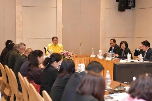 การประชุมสรุปผลการติดตามประเมินผลการดำเนินงานตามแผนบูรณาการสร้างรายได้จากการท่องเที่ยว กีฬา และวัฒนธรรม ปีงบประมาณ 2562