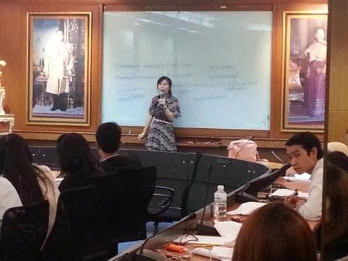 บรรยากาศการติวสอบ ภาคก.