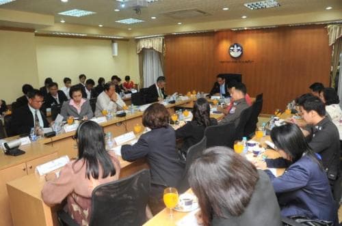 การประชุมหารือมาตรการแก้ไขปัญหาความไม่ปลอดภัยของนักท่องเที่ยว