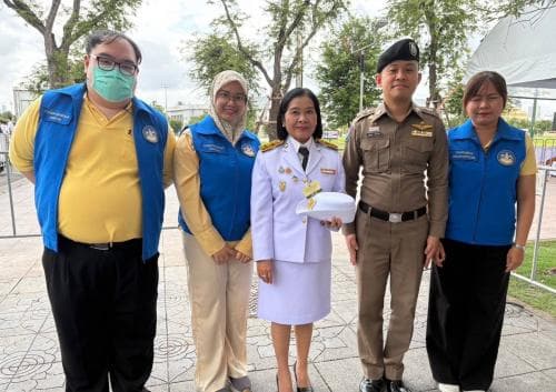 28 July 2025 Ms. Wanida Pansa-ard, Deputy Permanent Secretary of the Ministry of Tourism and Sports, along with TAC Officers from Suvarnabhumi Airport and Don Mueang Airport, together with Tourist Polices , provided convenience, acted as interpreters.